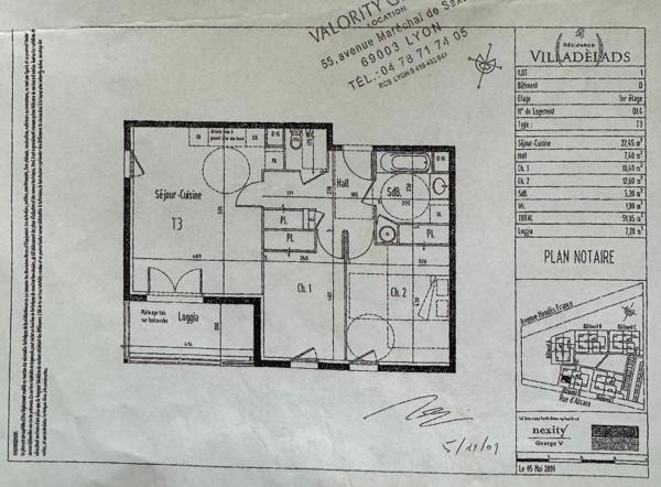 Appartement à vendre  3 pièces • 59,85 m2 Bron
