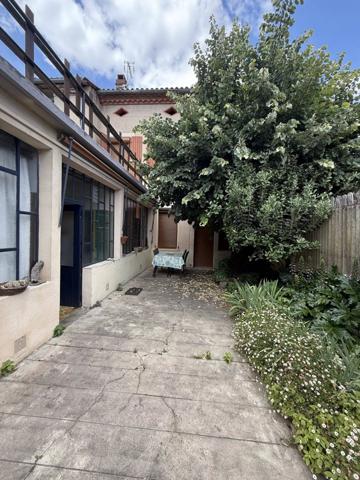 Maison de ville avec jardin