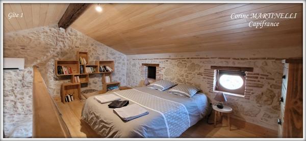 Propriete à vendre 22 pièces proche de AGEN (47) 4 habitations 885 m² + dépendances, 27 ha