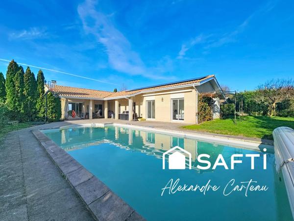 Maison 4 chambres avec piscine