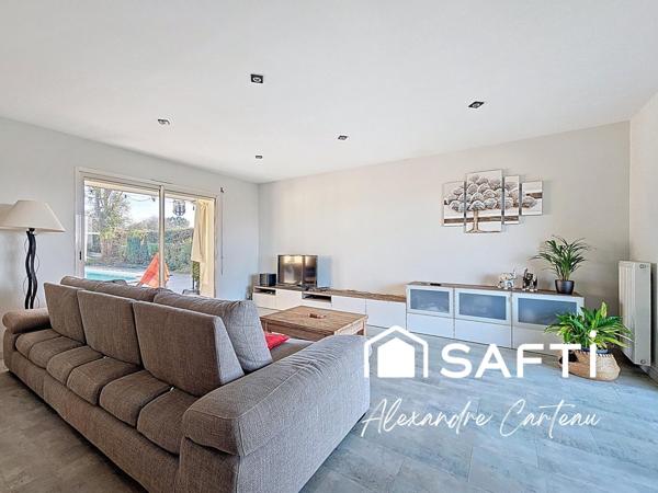 Maison 4 chambres avec piscine