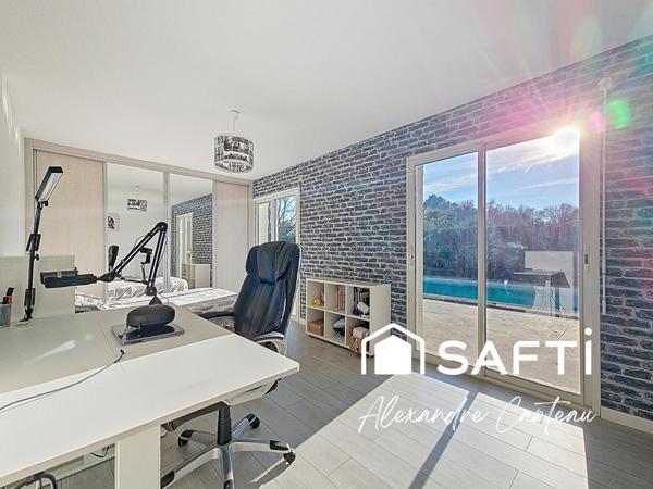 Maison 4 chambres avec piscine