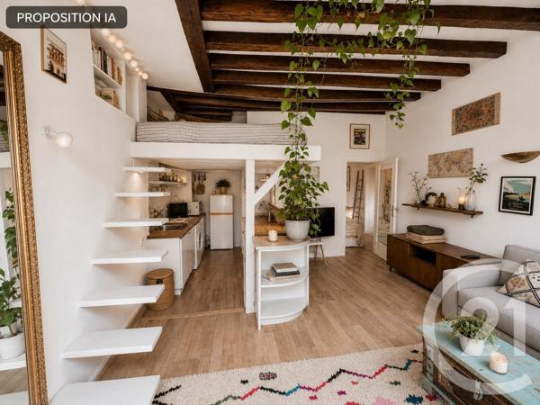 Appartement F1 à vendre  1 pièce - 26,80 m 2   PARIS  - 75002