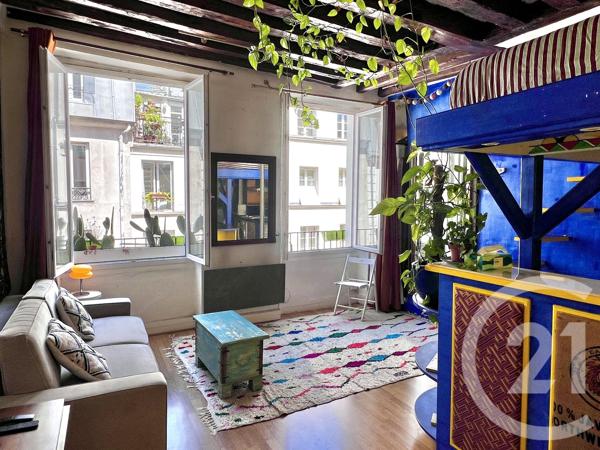 Appartement F1 à vendre  1 pièce - 26,80 m 2   PARIS  - 75002