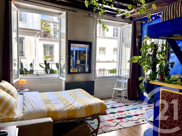 Appartement F1 à vendre  1 pièce - 26,80 m 2   PARIS  - 75002