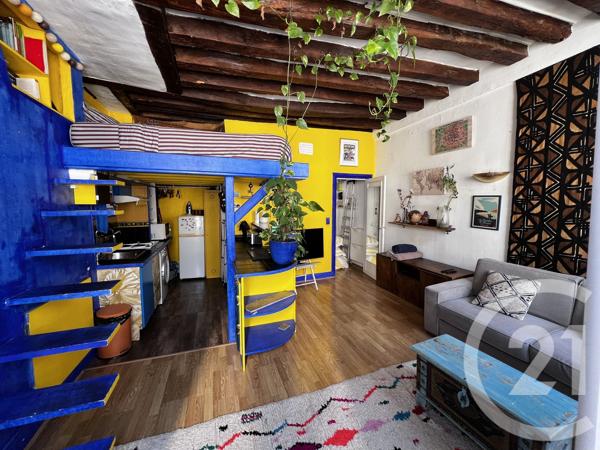 Appartement F1 à vendre  1 pièce - 26,80 m 2   PARIS  - 75002