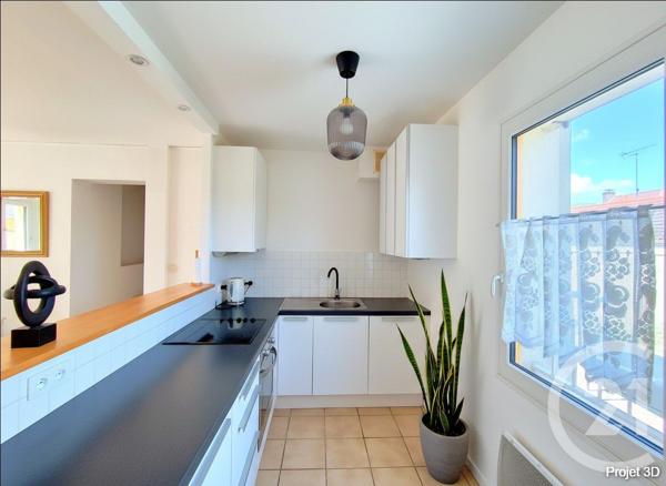 Appartement F3 à vendre  3 pièces - 65 m2 AUVERS SUR OISE - 95