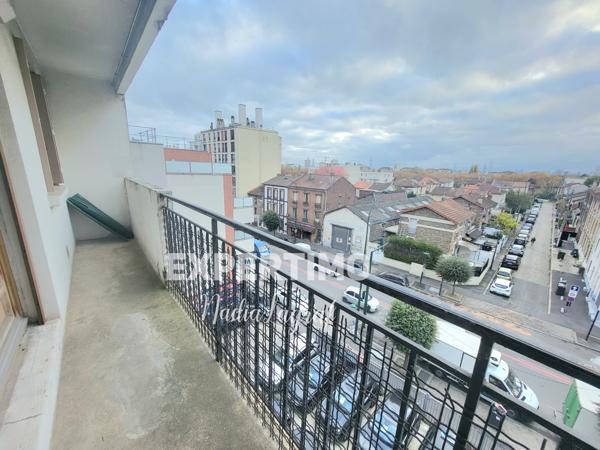 Épinay-sur-Seine (93800) Appartement F4 avec balcon- cave