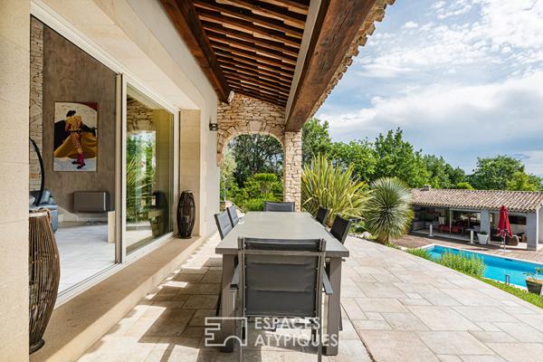 Propriété en Provence, proche Manosque dans le parc régional du Luberon