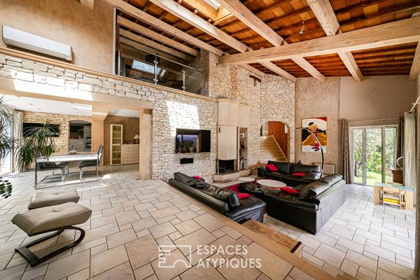 Propriété en Provence, proche Manosque dans le parc régional du Luberon