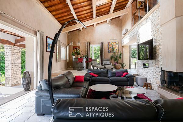 Propriété en Provence, proche Manosque dans le parc régional du Luberon