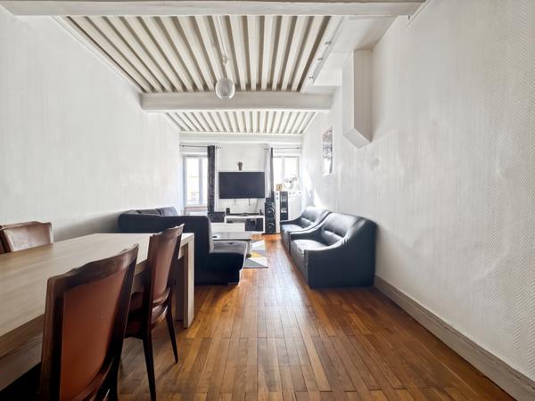 Trévoux (01600) Investissement locatif : Trévoux : grand appartement T2 à vendre 130000 € loué 600€