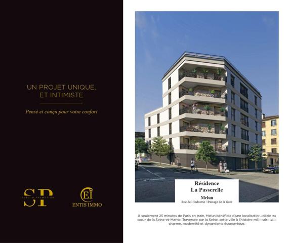 Appartement à vendre 2 pièces 45 m² Melun