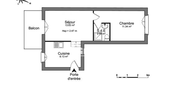 Location Appartement 2 pièces 35.68 m² - Pontault-combault 77340