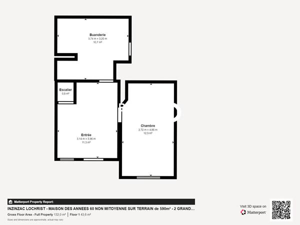Vente maison à Inzinzac-Lochrist, 4 pièces 110m²