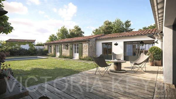 Maison neuve à vendre avec piscine - Ars en Ré