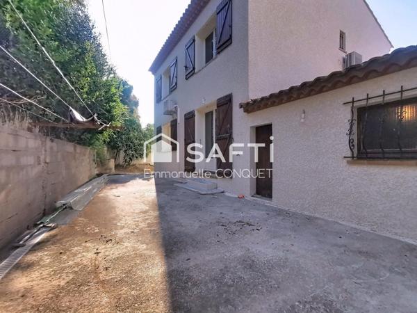 Maison 3 chambres de 111 m² avec grand garage et terrain piscinable