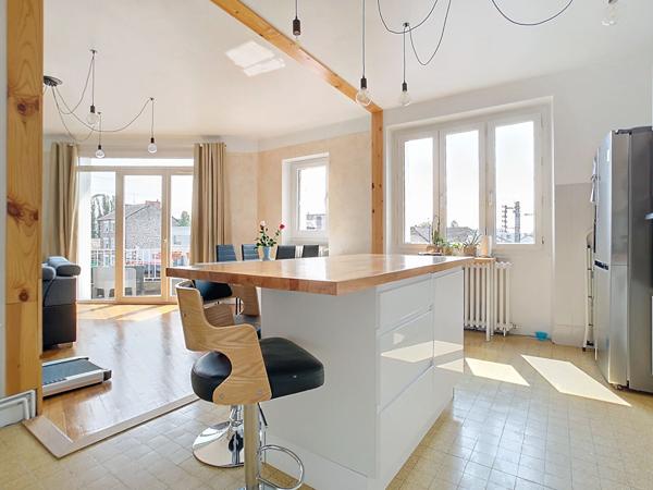 Appartement Brive La Gaillarde quartier des Rosiers - 106 m2 - 2 ème étages - balcon - cave - 3 chambres