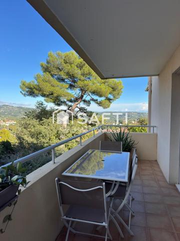 Appartement trois pièces rénové vue mer