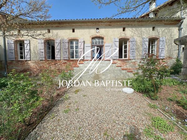 TOULOUSAINE DE CARACTÈRE AU CŒUR DE VILLEBRUMIER