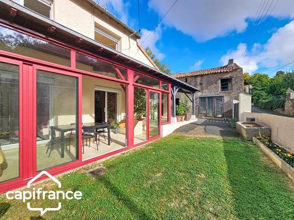 Maison 91 m² – 3 chambres – garage et dépendances – terrain 2 989 m² – Thouars