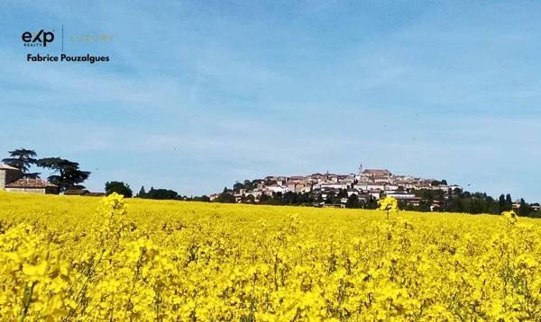 Propriété rare de 8,5 ha avec vue dominante, gîtes, sans contrainte d’exploitation