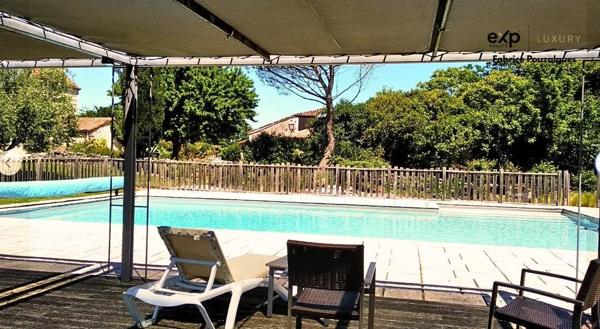 Propriété rare de 8,5 ha avec vue dominante, gîtes, sans contrainte d’exploitation