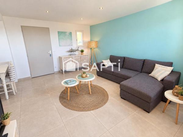 Appartement de plain pied avec superbe vue mer
