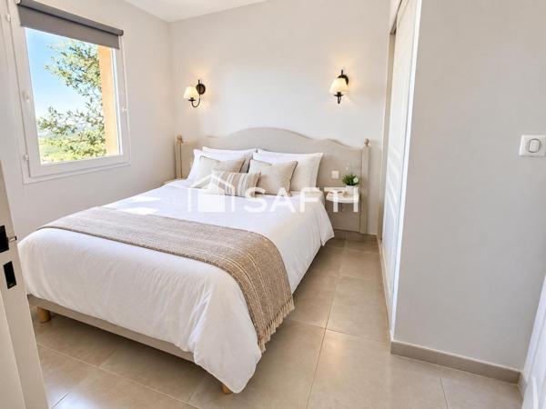 Appartement de plain pied avec superbe vue mer