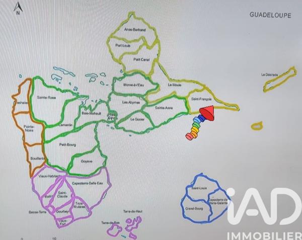 Appartement à vendre 1 pièce 19 m² Saint-François