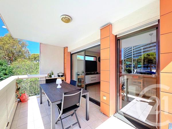 Appartement F2 à vendre  2 pièces - 45,35 m2 VILLENEUVE LOUBET - 06