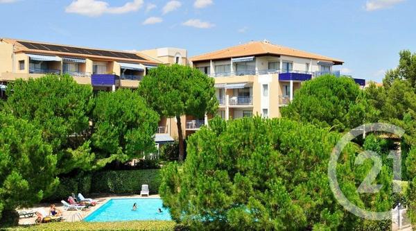 Appartement Studio Cabine à vendre  1 pièce - 20,12 m2 BALARUC LES BAINS - 34