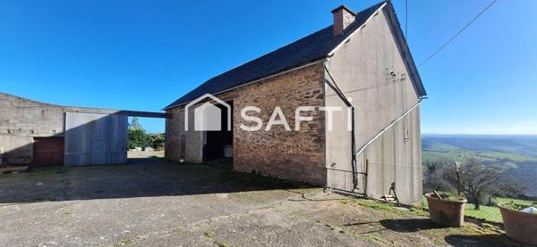 Corps de ferme – 3,4 ha – Vue vallée – Maison + 600 m² dépendances