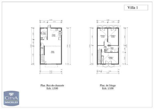 Maison à louer 4 pièces 109.09m²