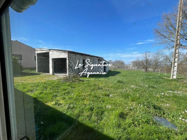 PLAIN-PIED 105M² 3 CHAMBRES, VERANDA ET DOUBLE GARAGE DE 70M² SUR PARCELLE DE 1858M²