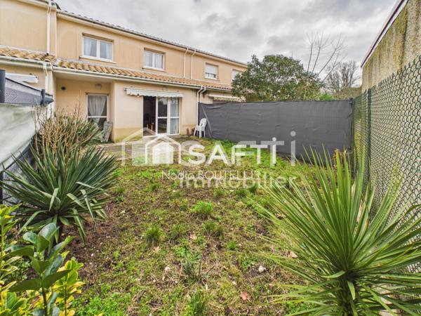 Centre ville, garage, jardin.