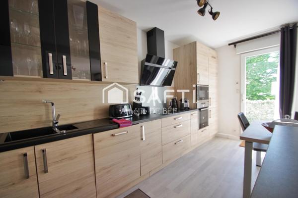 Appartement type 3 traversant ville en bois