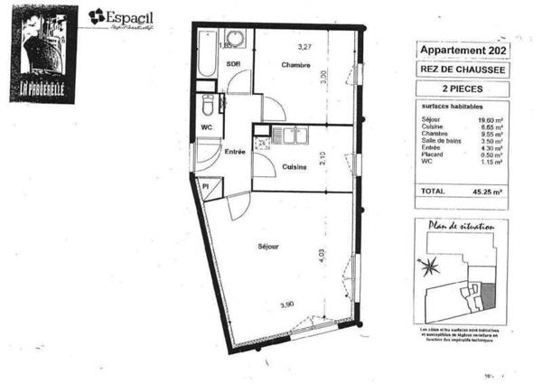 Appartement 2 pièces - 44000 Nantes