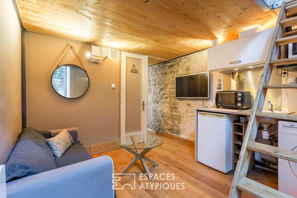 Canut avec terrasse à deux pas de la place de la Croix Rousse