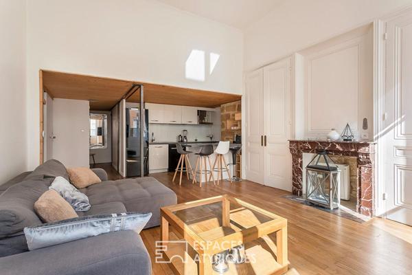 Canut avec terrasse à deux pas de la place de la Croix Rousse