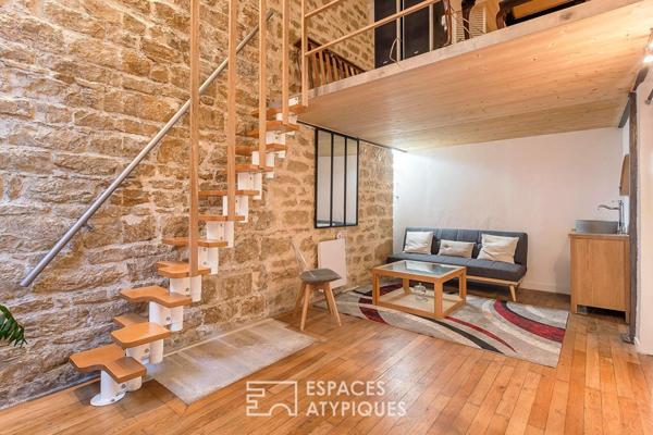 Canut avec terrasse à deux pas de la place de la Croix Rousse