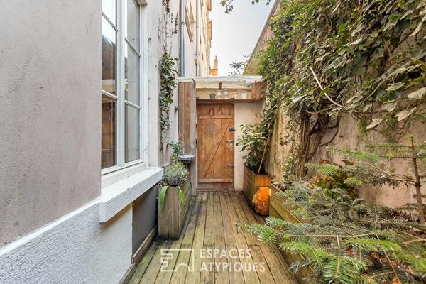 Canut avec terrasse à deux pas de la place de la Croix Rousse