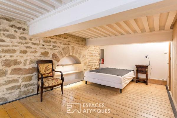 Canut avec terrasse à deux pas de la place de la Croix Rousse