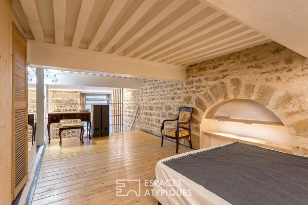 Canut avec terrasse à deux pas de la place de la Croix Rousse