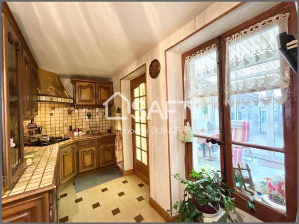 Maison centre village, jardin, 5 chambres