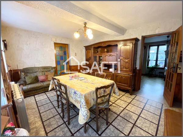 Maison centre village, jardin, 5 chambres