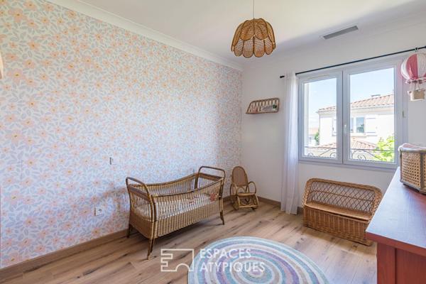 Maison familiale avec jardin et piscine