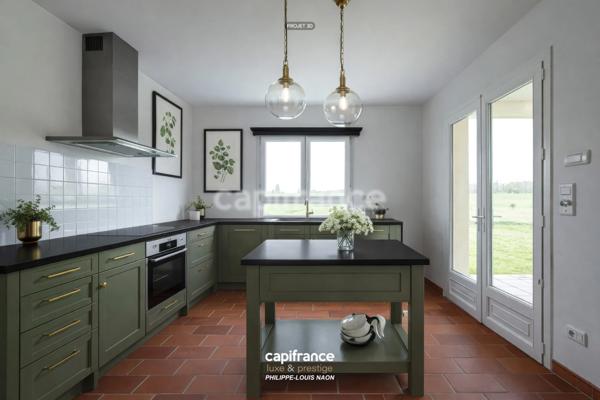 Propriété de plein-pied à fort potentiel — ENVIRONNEMENT PRÉSERVÉ SANS VIS-A-VIS