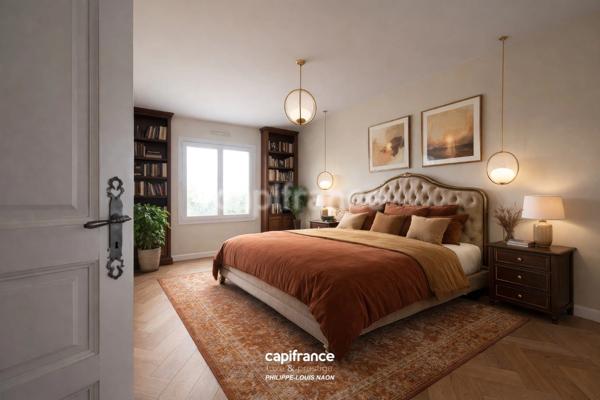 Propriété de plein-pied à fort potentiel — ENVIRONNEMENT PRÉSERVÉ SANS VIS-A-VIS