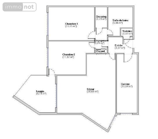 Appartement à rénover à vendre à Le Chesnay-Rocquencourt dans les Yvelines (78150), ref : 7503958   
Pre Vert